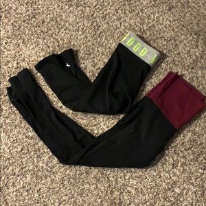 Pink leggings bundle